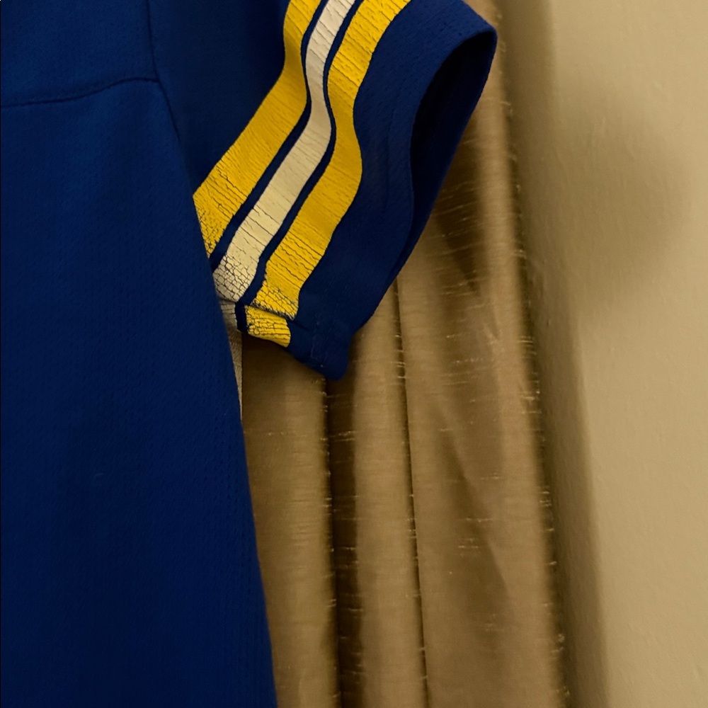 NBA Royal Blue Jersey with Yellow Script - Picture 9 of 9